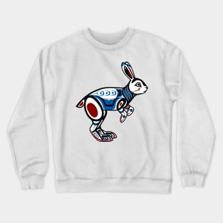 Haida Snowshoe hare Crewneck Sweatshirt